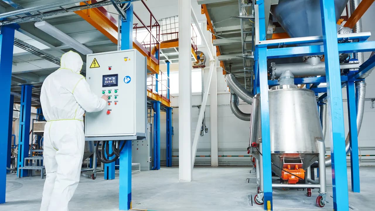 Symbolbild aus der Chemieindustrie – Outplacement für Fach- und Führungskräfte